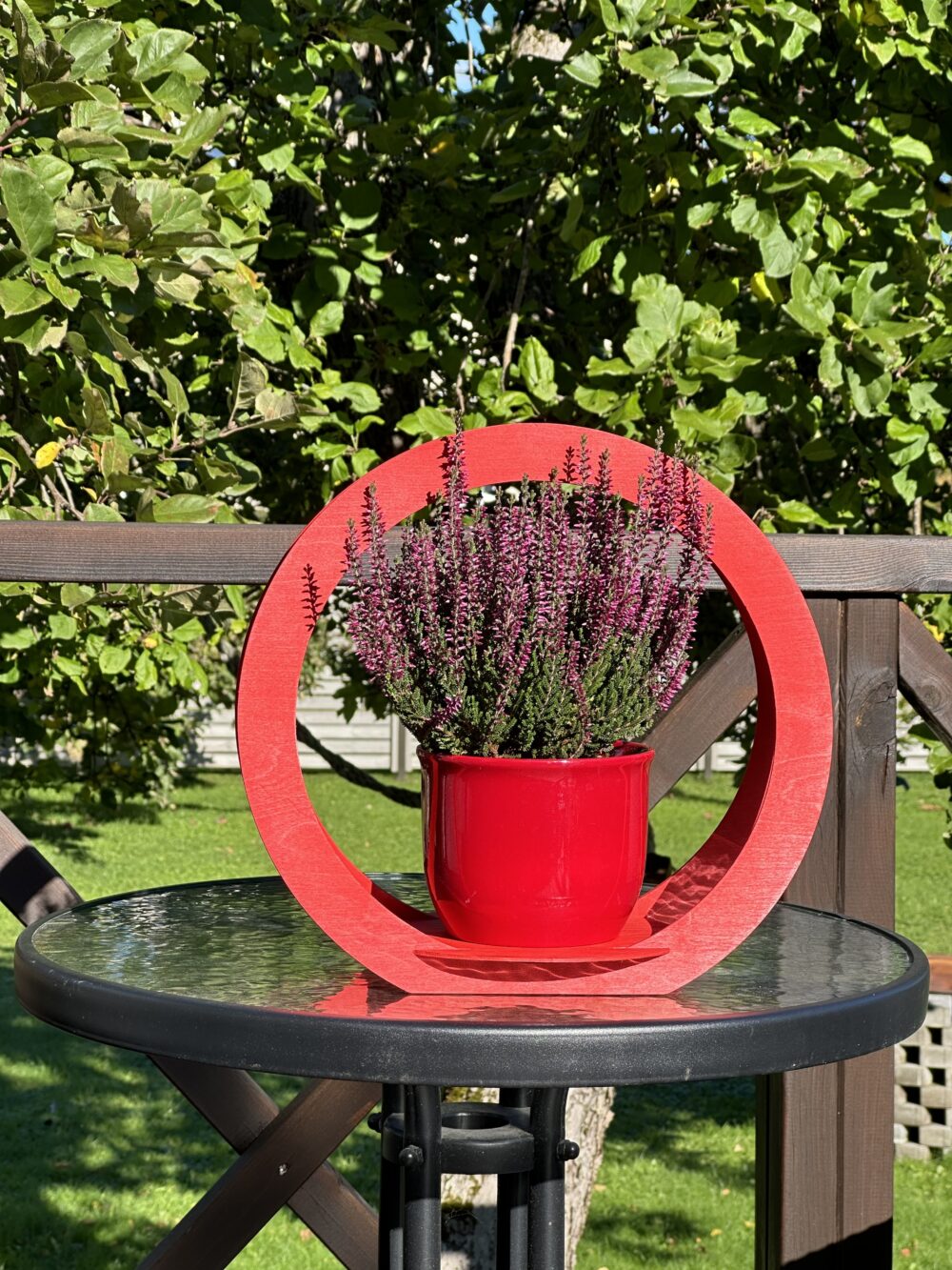 IIRIS pöytäamppeli 36 cm | Pöydälle asetettava kukka-amppeli - Image 11